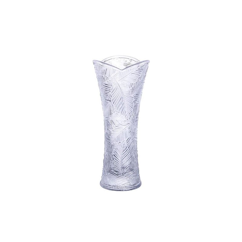 VASO-FLOREIRO-FOLHAGEM-SOLITARIO-CRISTAL-ECOLOGICO-8X18CM-26084--10110317