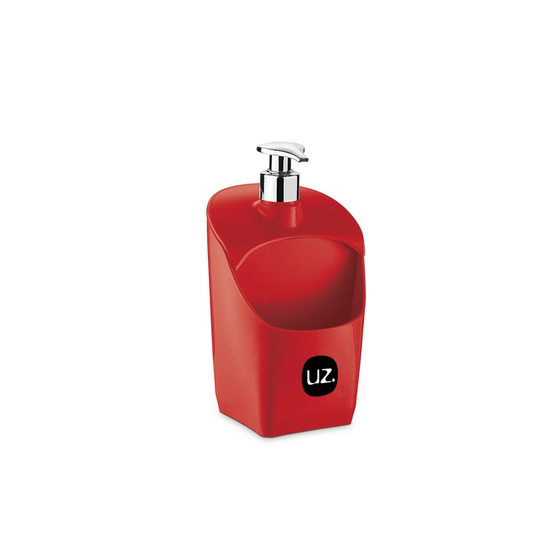 DISPENSER-VERMELHO-SOLIDO-C---PESCANTE-METALIZADO-PLASTICO---UZ367-VM