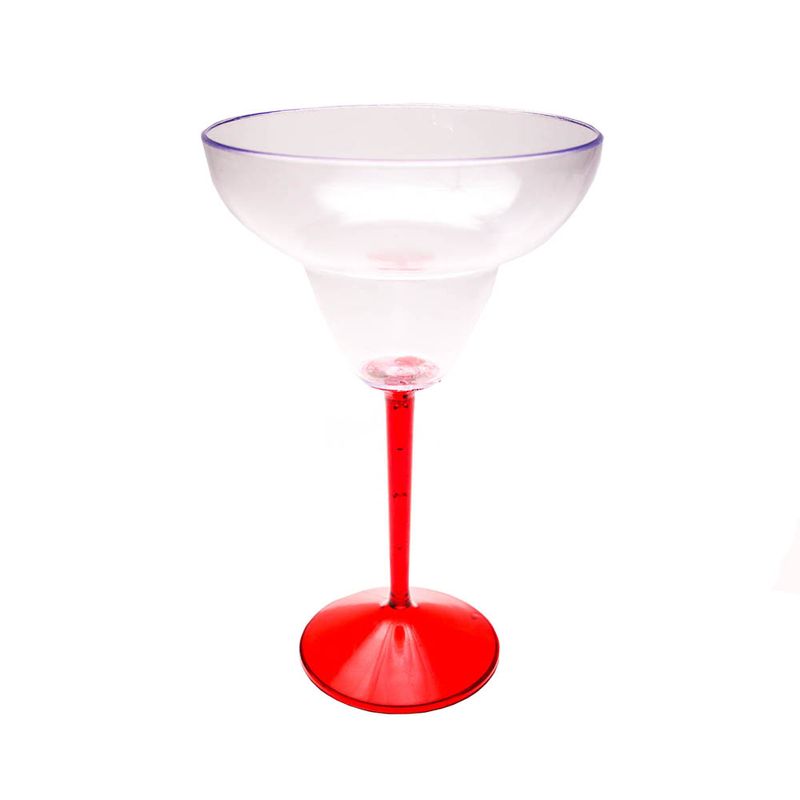 TACA-MARGARITA-DE-ACRILICO-CRISTAL-BASE-VERMELHA----3304