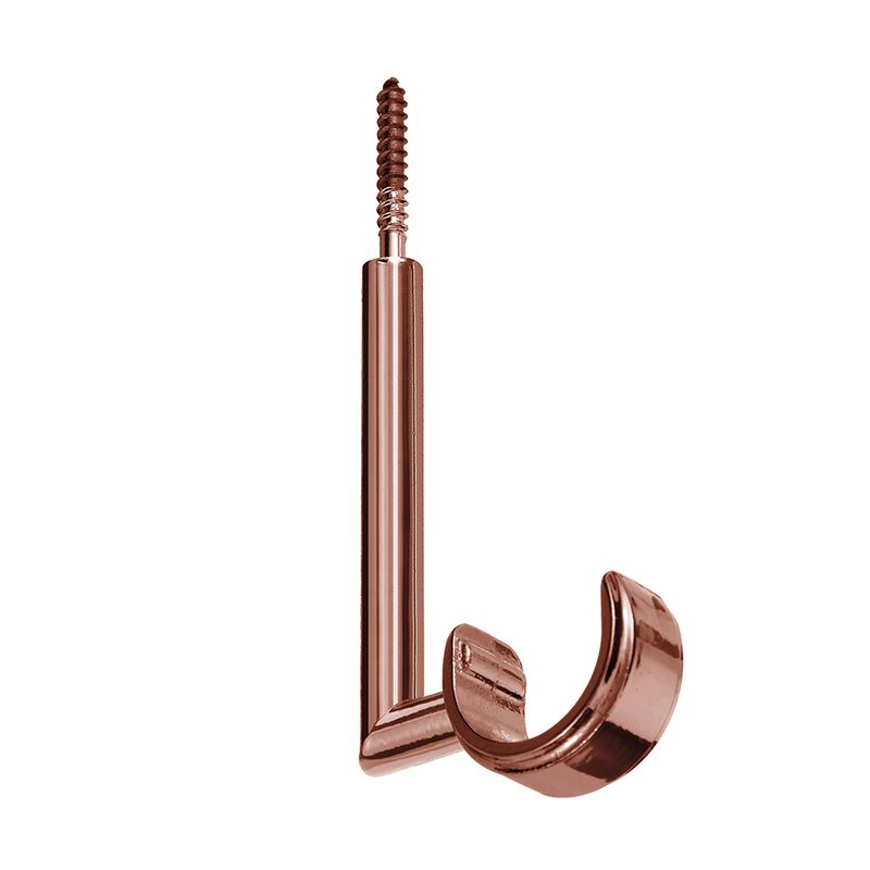 06003226----SUPORTE-TETO-28MM-7CM-PARAFUSO-E-rOSETA-GOLD-ROSE