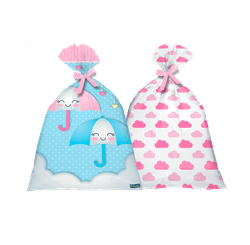 SACOLA PLASTICA CHUVA DE AMOR 12X08 (105122)
