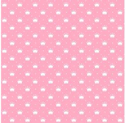 Tecido Tricoline Estampado Soft Lg1,50 Coroinha 1143  Var 81