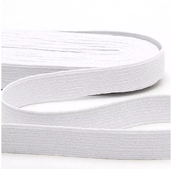 ELASTICO PIGEON N20 69%ALGODAO 31%ELASTODIENO- 13MM C/10M BRANCO 1