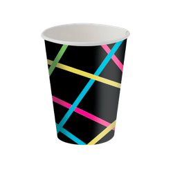COPO PAPEL 200ML NEON 12X08