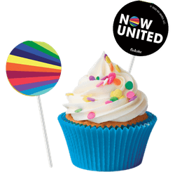 BANDEIRINHA PARA DOCINHOS NOW UNITED
