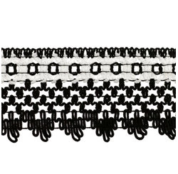 RENDA 8310 84% POL 16% ALG - 60MM C/10M
