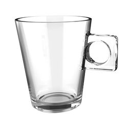 JOGO DE 6 XICARAS DIAMOND COFFE TIME EM VIDRO 80ML (25790)