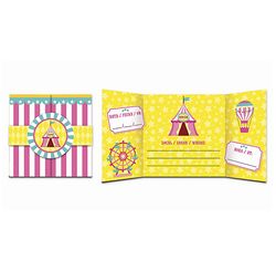 CONVITE CIRCO 2019 MENINA 20X08UN