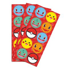 ADESIVO REDONDO POCKET MONSTERS 10X30UN