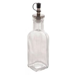 GARRAFA PARA AZEITE DE VIDRO COM TAMPA 200ML (1244) - LYOR