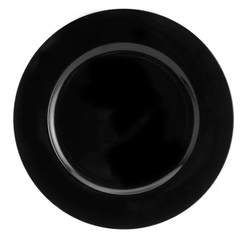 SOUSPLAT DE PLASTICO OPALA PRETO (7614) - LYOR
