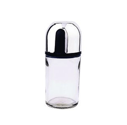 POTE VIDRO BOROSSILICATO C/TAMPA PLASTICO 100ml - Unica (27725)
