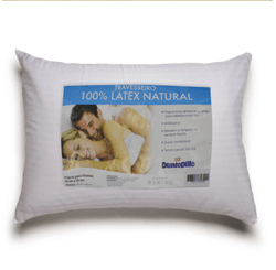 TRAVESSEIRO DUNLOPILO LATEX 0,44 X 0,66