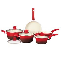 CONJUNTO 5 PECAS PANELA CERAMIC CLASS DEGRADE (704) - CLASS HOME