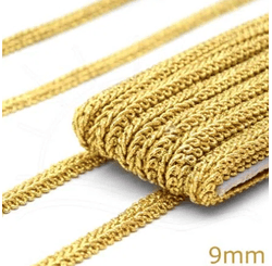 PASSAMANARIAS METALIZADA 7096 80%ALG 20% METAL- 9MM C/10M