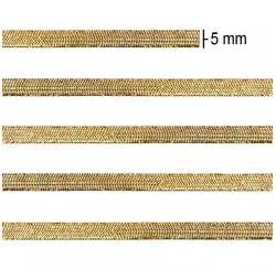 FITA METALICA 04/05/P 80% METALIZADO 20% POL- 5MM C/10M