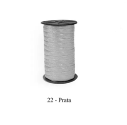 FITA METALICA 04/05/R 80% METALIZADO 20% POL- 5MM ROLO C/50M