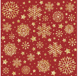Tecido Tricoline Estampado Lg1,50 Natal Hohoho C/glitter Var 1275