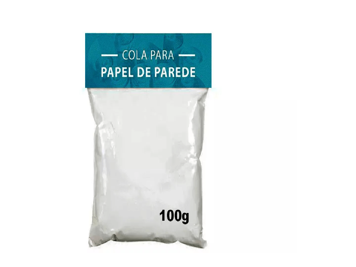 papel de parede cola em po