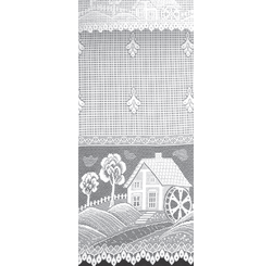 TECIDO RENDA 9130 LG1,30 + 0,30 BRANCO