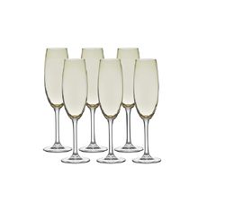 JOGO 6 TACAS CHAMPAGNE AMBAR GASTRO 220ML