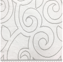 TECIDO PARA COLCHA  MB INFINITY LG2,30 DESENHO 06 BRANCO COM PRETO