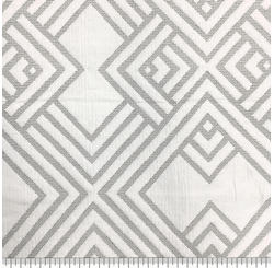 TECIDO PARA COLCHA MB NORDICA LG2,30 DESENHO 06 BRANCO COM PRETO