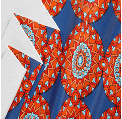 TECIDO CORINO DECORELLI ARTE LG1,40 CRUSH 2 BCO MOSAICO 49284