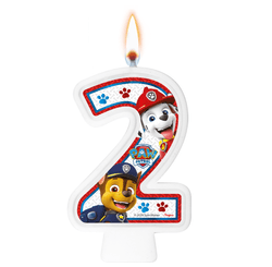 VELA NUMERAL PATRULHA CANINA CORE NUMERO 2 01 un