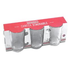 JOGO 3 CANECAS STACKABLEVDO 250ML