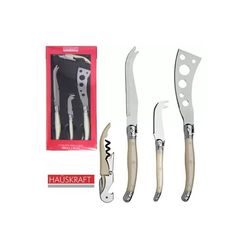 CONJUNTO P/ QUEIJO PEROLA 4PCS