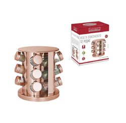 PORTA CONDIMENTO INOX 12PCS