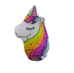ALMOFADA 40X40CM AL10450 CABECA DE UNICORNIO 2