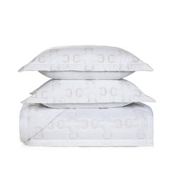 COLCHA KING TRUSSARDI 2 PORTA TRAVESSEIROS 300 FIOS CETIM DONATELL