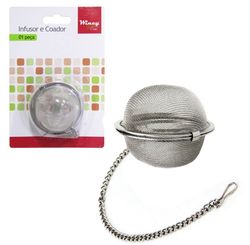 INFUSOR/COADOR DE CHA 5CM INOX