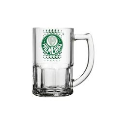 CANECA DE VIDRO BRISTOL 340ML PALMEIRAS LUVA