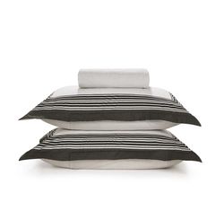 JOGO DE CAMA PERCAL 180 FIOS EST QUEEN LUCCA 3 PCS