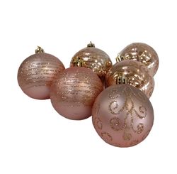 Bola Natalina Cannes 6cm X 6pcs - Niazitex