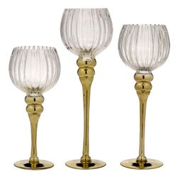 JOGO 3 CANDELABROS