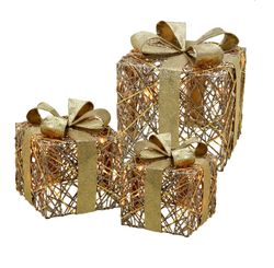 3 CAIXAS DE PRESENTE NATAL