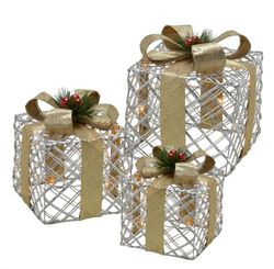 3 CAIXAS DE PRESENTE NATAL