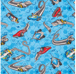 TECIDO BELIZE EST C/ PROTECAO LIC 18535-3 LG 1,40 HOT WHEELS 08 25