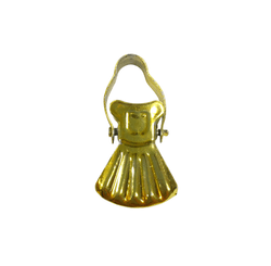 PRENDEDOR MEDIO KIT C/10PCS 6729 DOURADO