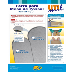 FORRO PARA TABUA DE PASSAR ROUPA