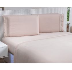 JOGO DE CAMA PERCAL SOFT 300 MIX KING