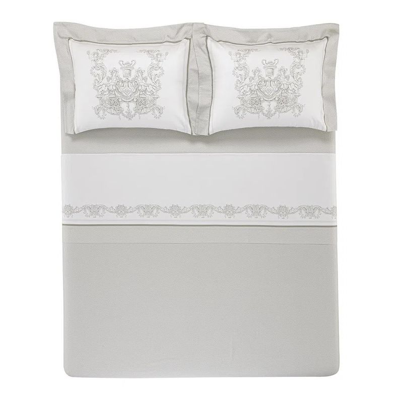 Jogo-de-Cama-Trussardi-300-Fios-Cetim-100--Algodao-Egipcio-Fiermonte
