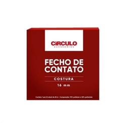 FECHO DE CONTATO COSTURA 16MM C/25M