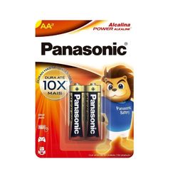 PILHA ALCALINA AAA C/2- PANASONIC