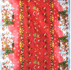 Plastico Termovip Light Natal Lg1,40 Renas Vermelho 549