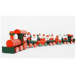 ENFEITE MADEIRA TREM 40CM - NATAL